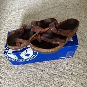 Brown Mayari Birkenstock Sandals